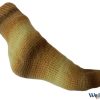 Dünne Stäbchen Socken mit Wollopusferse – Bild 4